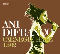 Difranco Ani - Carnegie Hall 4.6.02 in the group CD / Pop-Rock at Bengans Skivbutik AB (610392)