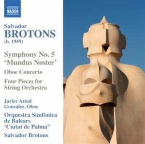 Brotons - Symphony No 5 in the group Externt_Lager /  at Bengans Skivbutik AB (611346)