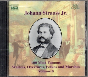 Strauss Johann Ii - 100 Most Famous Works 8 in the group OUR PICKS / Christmas gift tip CD at Bengans Skivbutik AB (612765)