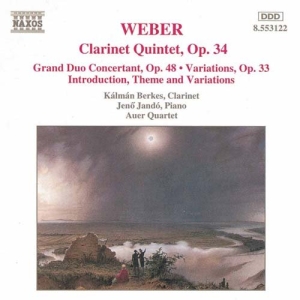 Weber Carl Maria Von - Clarinet Works in the group OUR PICKS / Christmas gift tip CD at Bengans Skivbutik AB (612773)