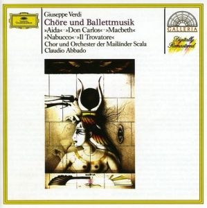 Abbado Claudio Dirigent - Operakörer & Balettmusik Av Verdi in the group CD / Klassiskt at Bengans Skivbutik AB (619178)