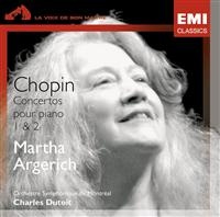 Martha Argerich - Chopin - Concertos Pour Piano in the group OUR PICKS / Christmas gift tip CD at Bengans Skivbutik AB (625031)