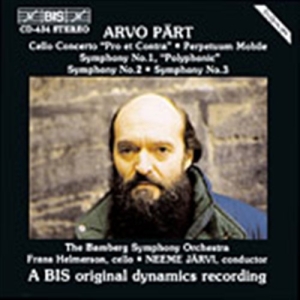 Pärt Arvo - Symphony 1-3 Cello Concert in the group OUR PICKS / Christmas gift tip CD at Bengans Skivbutik AB (625401)