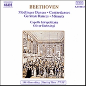 Beethoven Ludwig Van - Dances in the group Externt_Lager /  at Bengans Skivbutik AB (629365)