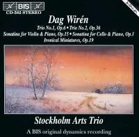 Wiren Dag - Chamber Music - Stockholm Arts in the group CD / Klassiskt at Bengans Skivbutik AB (631150)