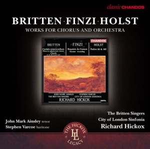 Britten / Finzi / Holst - Works For Chorus And Orchestra in the group OUR PICKS / Christmas gift tip CD at Bengans Skivbutik AB (631706)