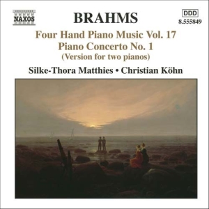 Brahms - 4 Hands Piano Music Vol.17 in the group OUR PICKS / Christmas gift tip CD at Bengans Skivbutik AB (632862)