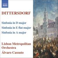 Dittersdorf - Three Symphonies in the group OUR PICKS / Christmas gift tip CD at Bengans Skivbutik AB (633121)