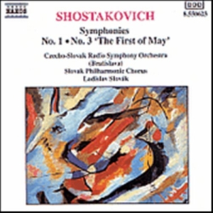 Shostakovich Dmitry - Symphonies 1 & 3 in the group OUR PICKS / Christmas gift tip CD at Bengans Skivbutik AB (633710)