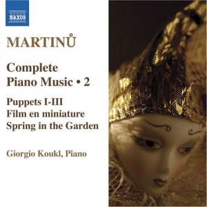 Martinu: Giorgio Koukl - Piano Music Vol.2 in the group OUR PICKS / Christmas gift tip CD at Bengans Skivbutik AB (637715)