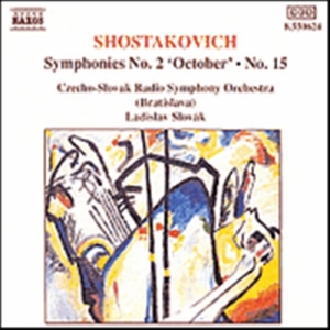 Shostakovich Dmitry - Symphonies 2 & 15 in the group OUR PICKS / Christmas gift tip CD at Bengans Skivbutik AB (638100)