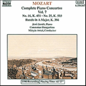 Mozart Wolfgang Amadeus - Complete Piano Concertos Vol 7 in the group OUR PICKS / Christmas gift tip CD at Bengans Skivbutik AB (638110)