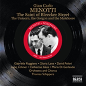 Menotti - The Saint Of Bleecker Street in the group OUR PICKS / Christmas gift tip CD at Bengans Skivbutik AB (641517)