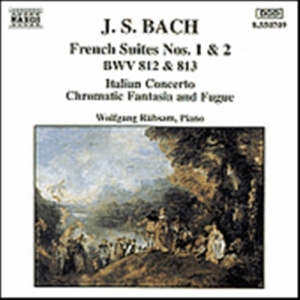 Bach Johann Sebastian - French Suites Nos 1 & 2 in the group OUR PICKS / Christmas gift tip CD at Bengans Skivbutik AB (641863)