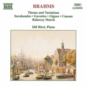 Brahms Johannes - Theme & Vars in the group Externt_Lager /  at Bengans Skivbutik AB (648037)