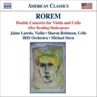 Rorem - Concerto For Violin & Cello in the group OUR PICKS / Christmas gift tip CD at Bengans Skivbutik AB (648626)