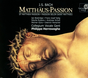 Collegium Vocale Gent / Philippe Herreweghe - Bach: Matthaus-Passion Bwv244 in the group CD / Klassiskt,Övrigt at Bengans Skivbutik AB (649549)