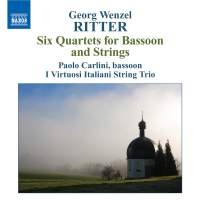 Ritter - Six Quartets For Bassoon And String in the group OUR PICKS / Christmas gift tip CD at Bengans Skivbutik AB (650041)