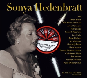 Hedenbratt Sonya - Sonya Hedenbratt 1951-1956 in the group CD / Jazz at Bengans Skivbutik AB (650184)