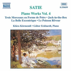 Satie Erik - Piano Works Vol 4 in the group OUR PICKS / Christmas gift tip CD at Bengans Skivbutik AB (650382)