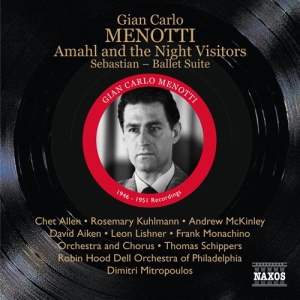 Menotti - Amahl And The Night Visitors in the group OUR PICKS / Christmas gift tip CD at Bengans Skivbutik AB (650833)