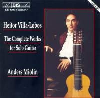 Villa Lobos Heitor - Complete Solo Guitar Works in the group OUR PICKS / Christmas gift tip CD at Bengans Skivbutik AB (657135)