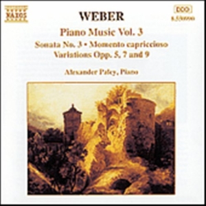 Weber Carl Maria Von - Piano Music Vol 3 in the group OUR PICKS / Christmas gift tip CD at Bengans Skivbutik AB (657775)