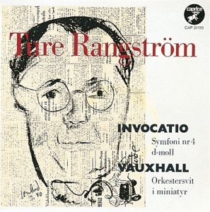 Rangström Ture - Invocatio Vauxhall in the group OUR PICKS / Christmas gift tip CD at Bengans Skivbutik AB (660310)