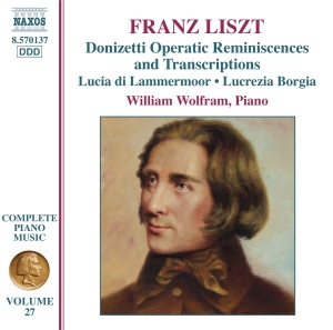 Liszt - Donizetti Opera Transcriptions in the group OUR PICKS / Christmas gift tip CD at Bengans Skivbutik AB (660519)