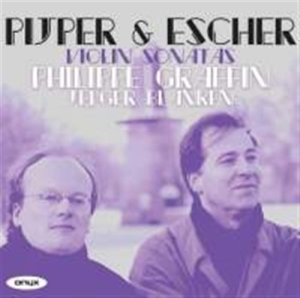 Pijper & Escher - Violin Sonatas in the group Externt_Lager /  at Bengans Skivbutik AB (664143)