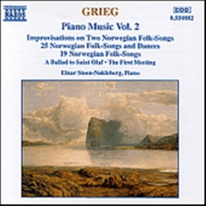 Grieg Edvard - Piano Music Vol 2 in the group OUR PICKS / Christmas gift tip CD at Bengans Skivbutik AB (666061)