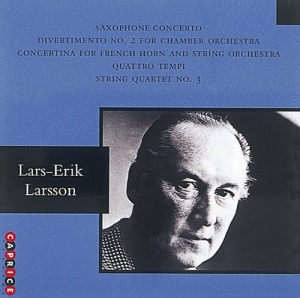 Larsson Lars-Erik - Saxophone Concerto in the group OUR PICKS / Christmas gift tip CD at Bengans Skivbutik AB (667983)