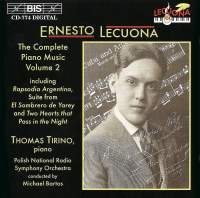 Lecuona Ernesto - Complete Piano Music Vol 2 in the group OUR PICKS / Christmas gift tip CD at Bengans Skivbutik AB (673140)