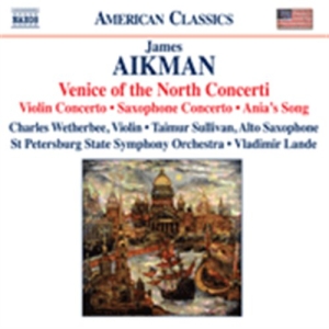 Aikman - Violin Concerto in the group CD / Klassiskt at Bengans Skivbutik AB (674541)