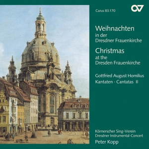 Homilius - Christmas In The Frauenkirche Dresd in the group CD / Klassiskt at Bengans Skivbutik AB (677477)