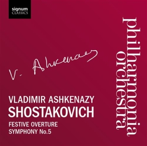 Dmitri Shostakovich - Festive Overture And Symphony No. 5 in the group OUR PICKS / Christmas gift tip CD at Bengans Skivbutik AB (693236)