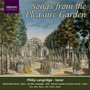 Langride Philip - Songs From The Pleasure Garden in the group OUR PICKS / Christmas gift tip CD at Bengans Skivbutik AB (693309)