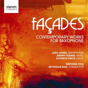 James Lara - Façades: Contemporary Works For Sax in the group OUR PICKS / Christmas gift tip CD at Bengans Skivbutik AB (693333)