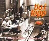 Tio I Topp 1961 - 1974 - Tio I Topp 1961 - 1974 in the group CD / Pop at Bengans Skivbutik AB (693734)