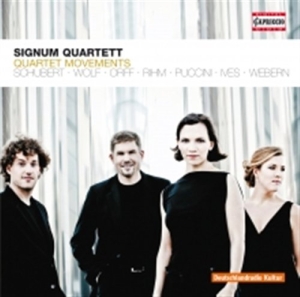 Signum Quartett - Quartet Movements in the group OUR PICKS / Christmas gift tip CD at Bengans Skivbutik AB (693738)