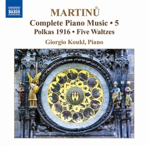 Martinu - Piano Works Vol 5 in the group OUR PICKS / Christmas gift tip CD at Bengans Skivbutik AB (698283)