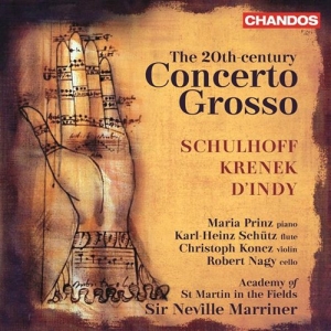 Schulhoff / Krenek / D Indy - Concerto Grosso in the group OUR PICKS / Christmas gift tip CD at Bengans Skivbutik AB (706836)