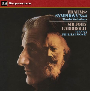 Barbirolli/Vpo - Brahms/Symphony No.3 in the group VINYL / Pop at Bengans Skivbutik AB (923882)