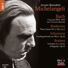 Arturo Benedetti Michelangeli - Volume 3:Chaconne