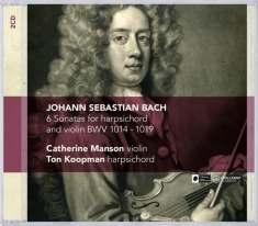 Catherine Manson - 6 Sonatas For Harpsichord & Violin Bwv 1