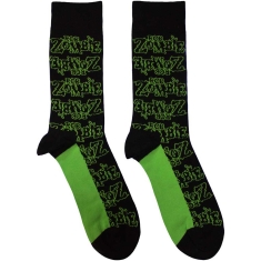 Rob Zombie - Logo Repeat Uni Bl Socks (Eu 40-45)