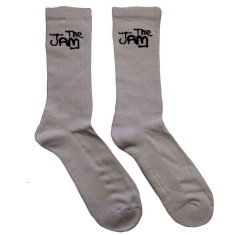 The Jam - Logo Uni Wht Socks (Eu 40-45)