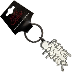 Alice Cooper - Dripping Logo Silver Keychain 