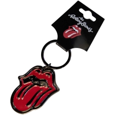 Rolling Stones  - Classic Tongue Black Keychain