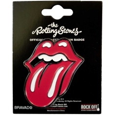 Rolling Stones  - Classic Tongue Large Pin Badge